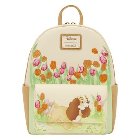 LA BELLE ET LE CLOCHARD - Pastel Tulip - Mini Sac à Dos LoungeFly