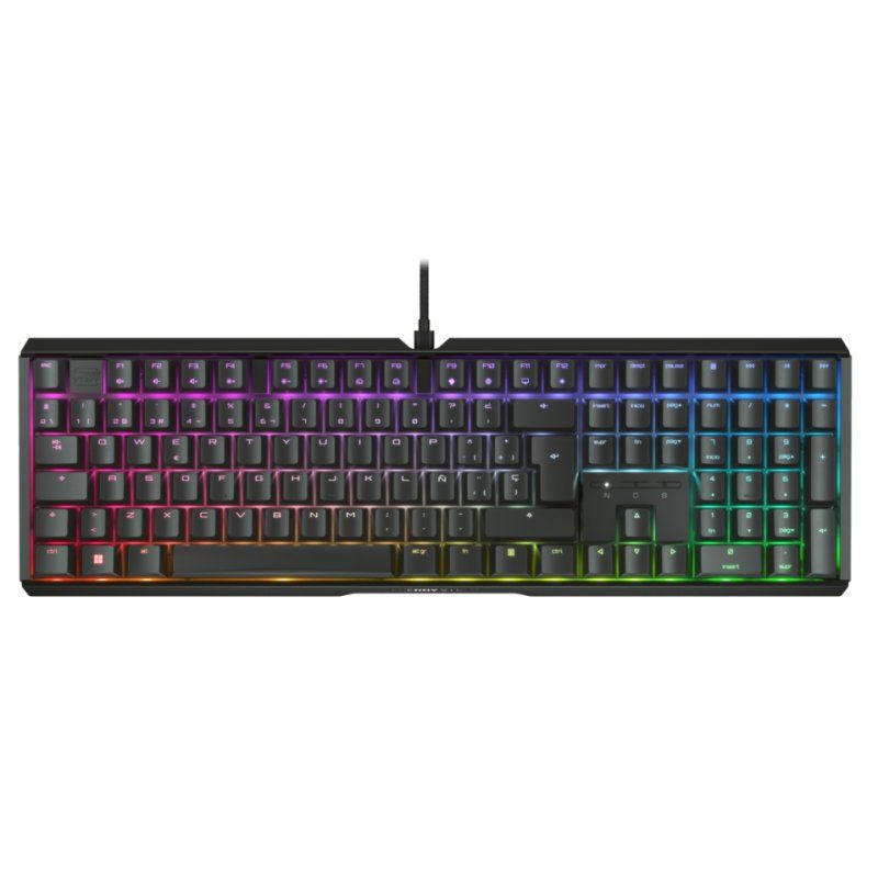 CHERRY XTRFY MX 3.1 RGB clavier Gaming USB QWERTY Espagnole Noir