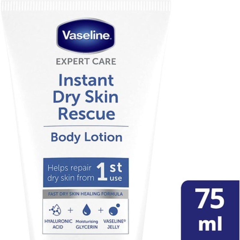 Vaseline Body Lotion For Dry Skin 75ml