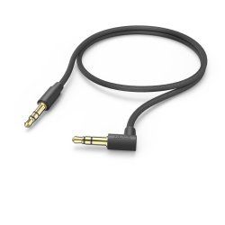 AUX CABLE 3.5MM JACK 0.5M 90 DEGREE