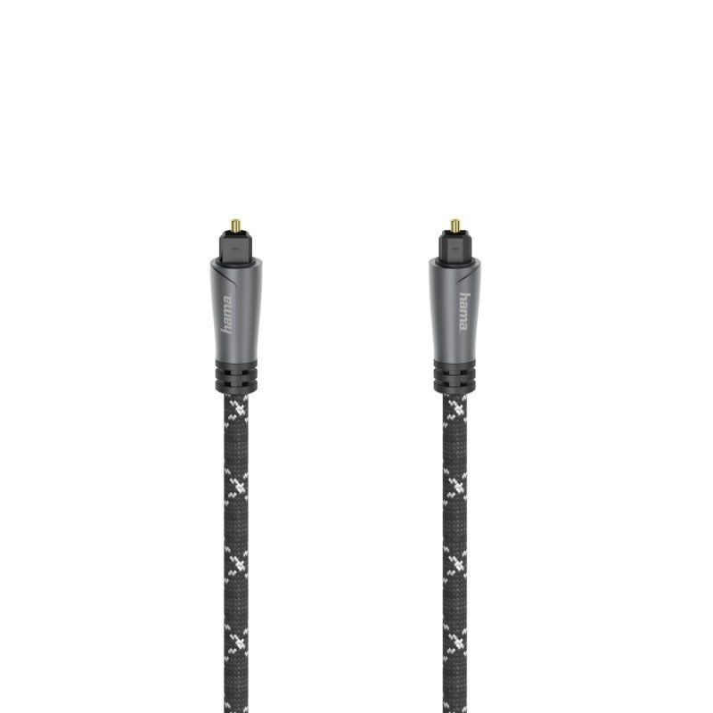 Hama 00205139 câble audio 1,5 m Toslink Noir