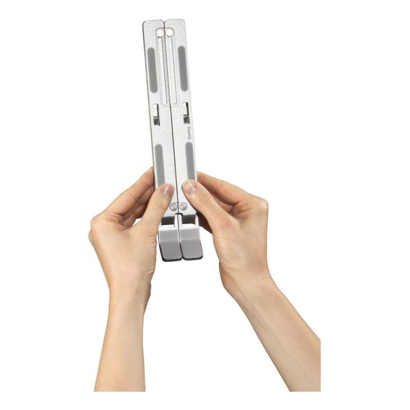 LAPTOP STAND 6-STAGE TILT 40CM SIL