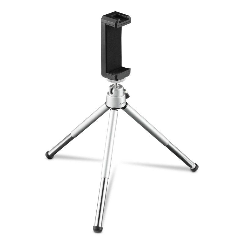 FANCY 2IN1 MINI TRIPOD 16CM SILVER
