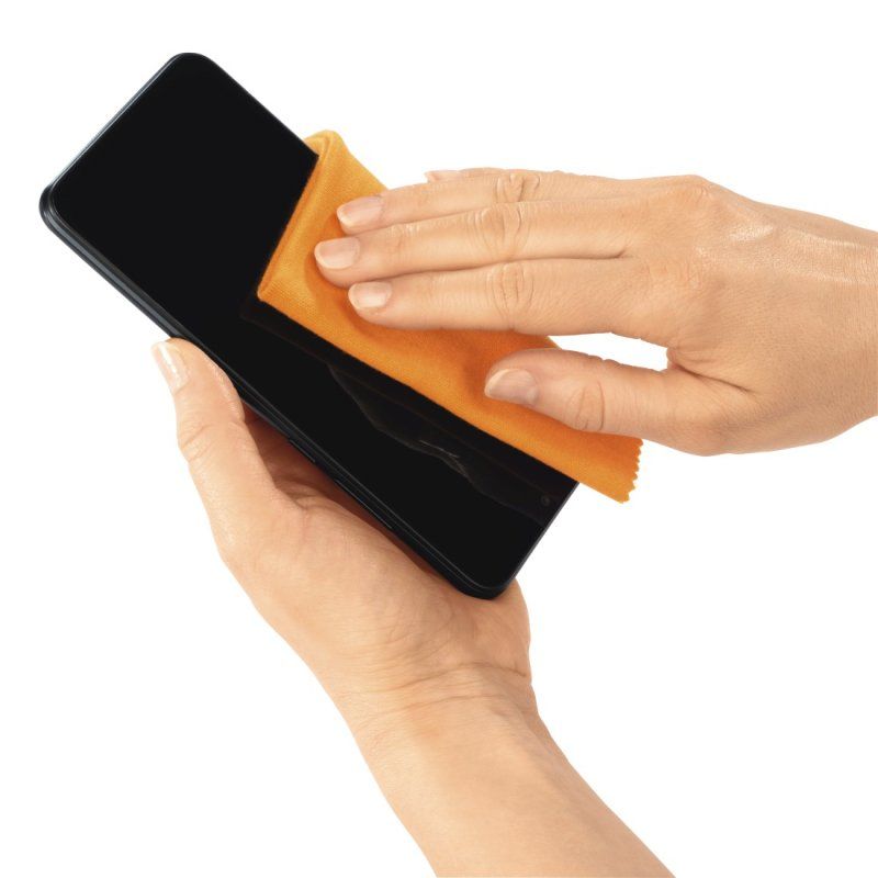 Hama 00005999 Chiffon de nettoyage Coton Orange 1 pièce(s)