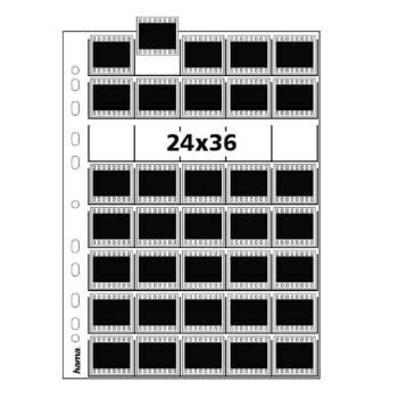 Hama Negative sleeves, 24 x 36 mm, Polypropylene album photo et protège-page