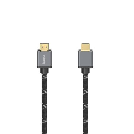 Hama 00205238 câble HDMI 1 m HDMI Type A (Standard) Noir, Gris