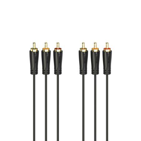 AUDIO/VIDEO CABLE 3RCA TO 3RCA 1.5M