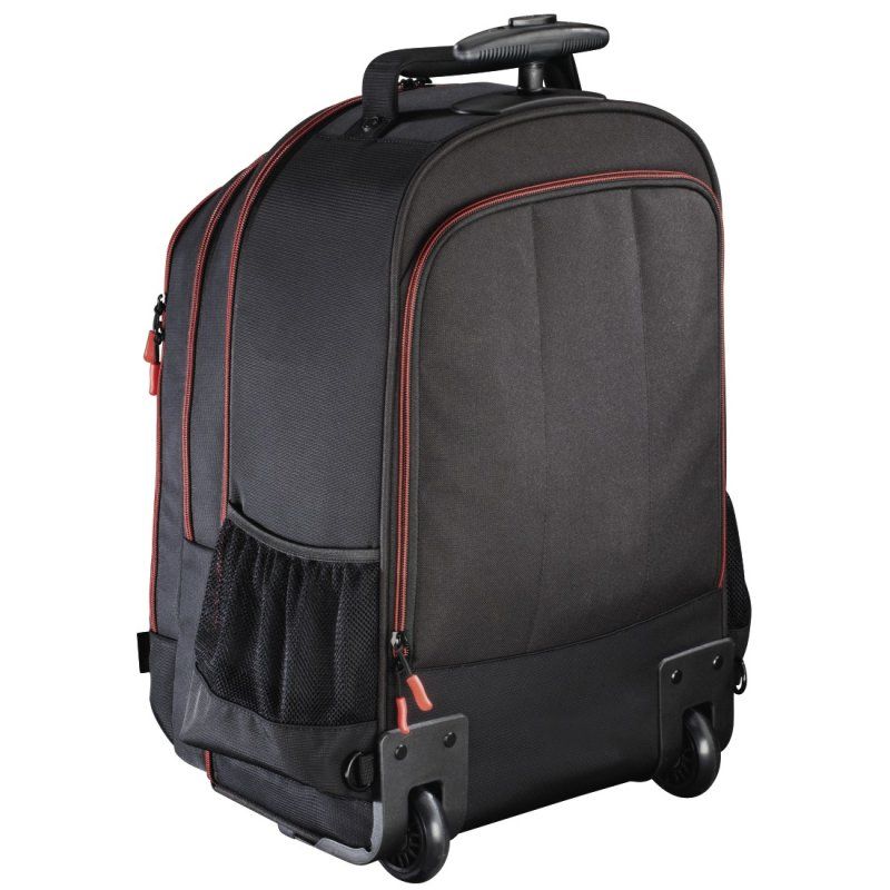 Hama Miami Valise sur roulette Noir, Rouge