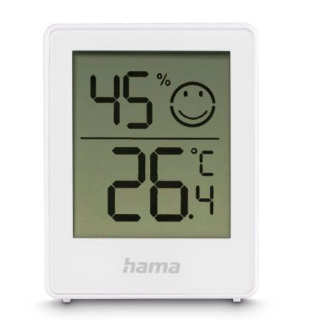 Hama 00222233 station météo numérique Blanc Batterie