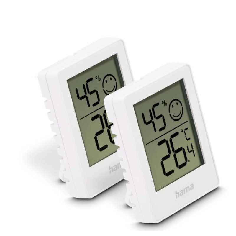 BAROS THEMOMETER DIGITAL 2PACK WHITE