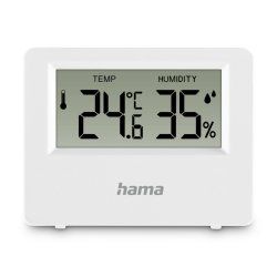 Hama 00222222 thermomètre environnement Thermomètre électrique Intérieure Blanc