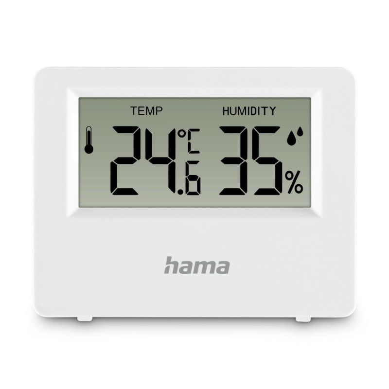Hama 00222222 environment thermometer Electronic environment thermometer Indoor White