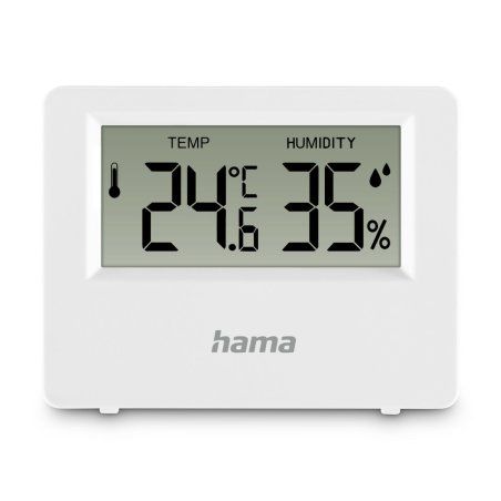 Hama 00222222 thermomètre environnement Thermomètre électrique Intérieure Blanc