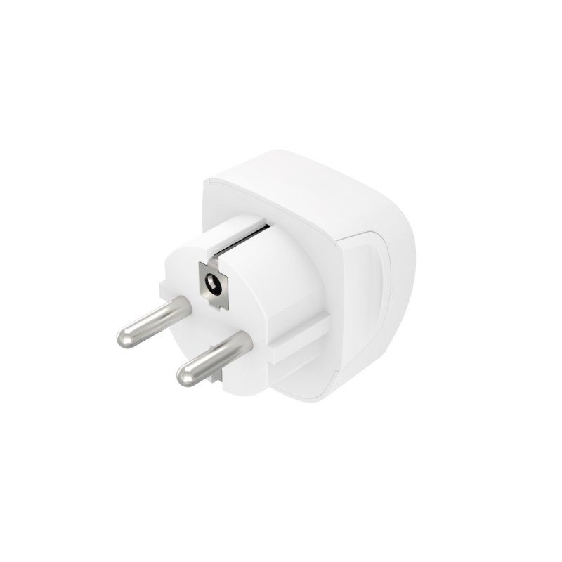Hama 00223459 power plug adapter Type E/F hybrid Type G (UK) White