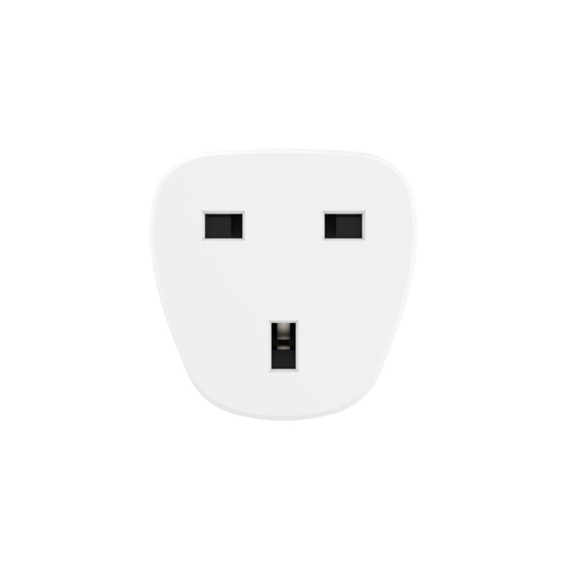 Hama 00223459 adaptateur prise d'alimentation Type E/F (hybride) Type G (Royaume-Uni) Blanc