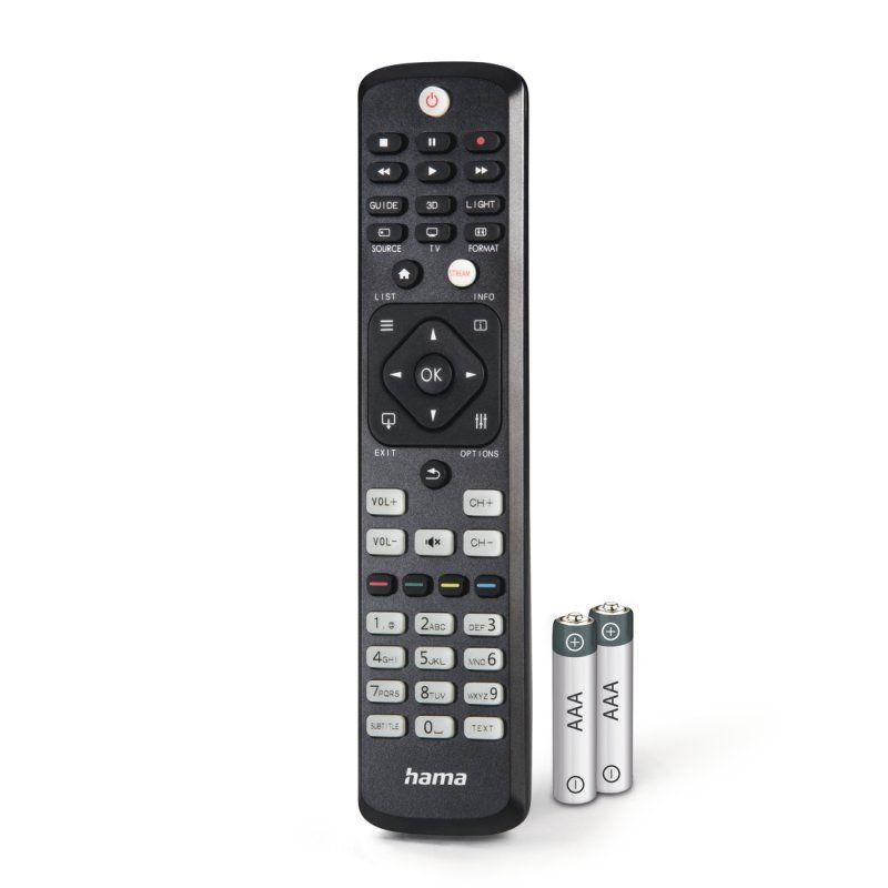 Hama 00221063 remote control IR Wireless TV Press buttons