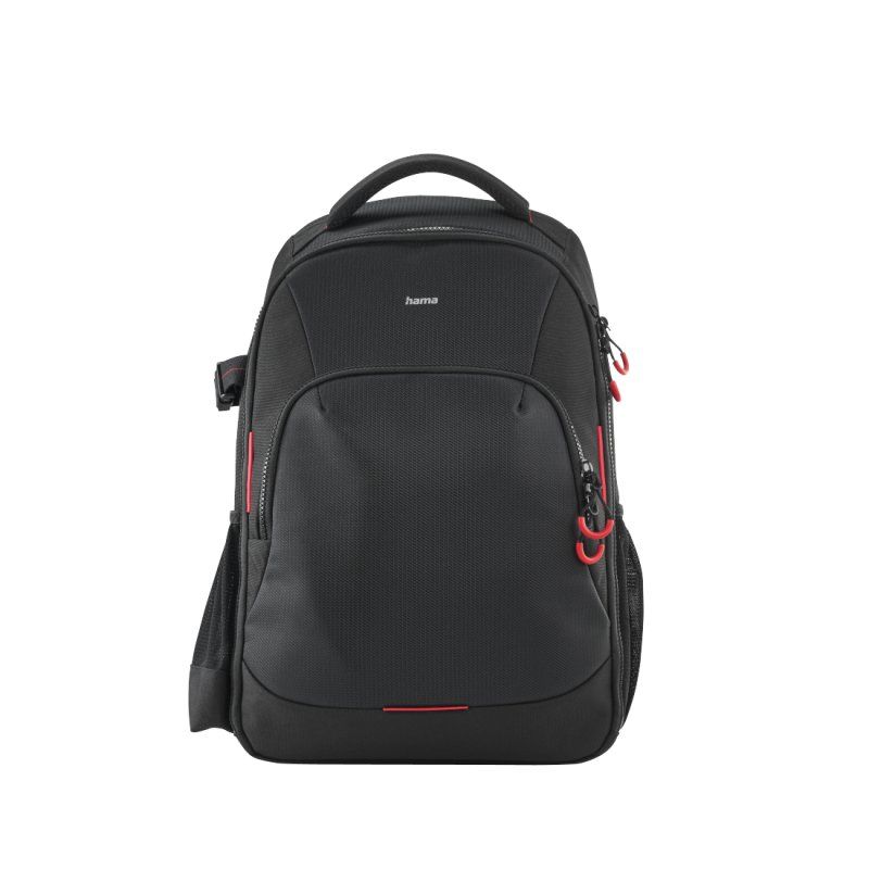 Hama Ohio Backpack Black, Red