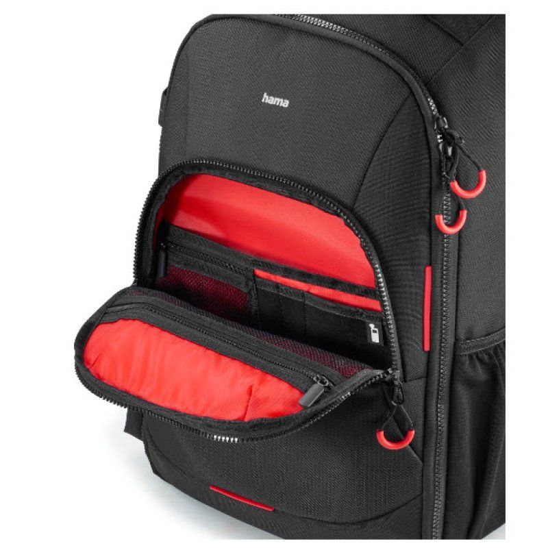 OHIO CAMERA BACKPACK 190 BLACK/RED
