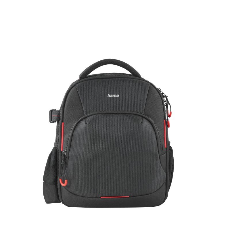 Hama Ohio Backpack Black, Red