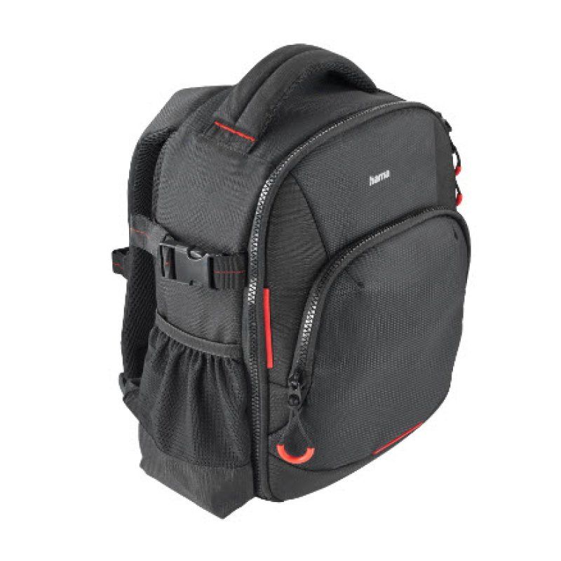 Hama Ohio Backpack Black, Red