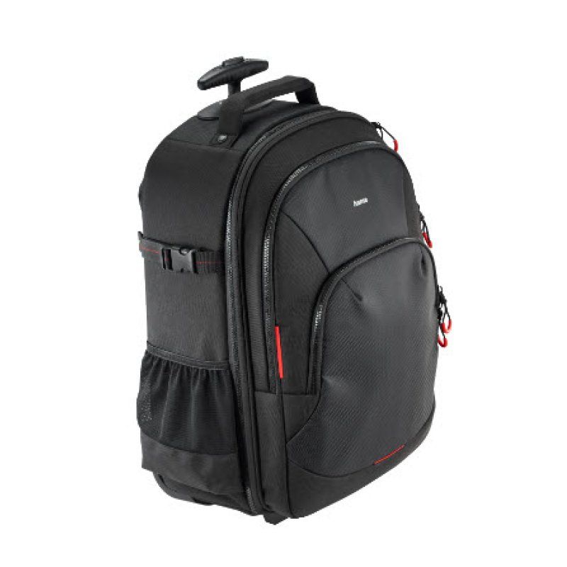 Hama Ohio Valise sur roulette Noir, Rouge