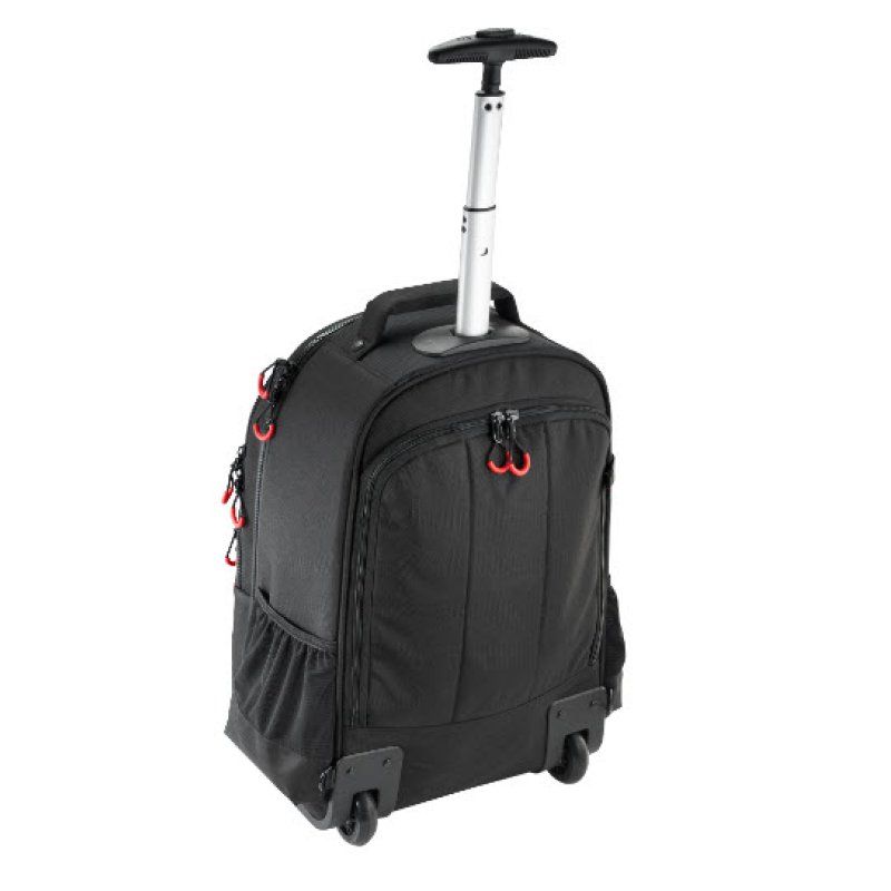 Hama Ohio Valise sur roulette Noir, Rouge