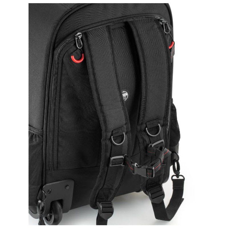 Hama Ohio Valise sur roulette Noir, Rouge