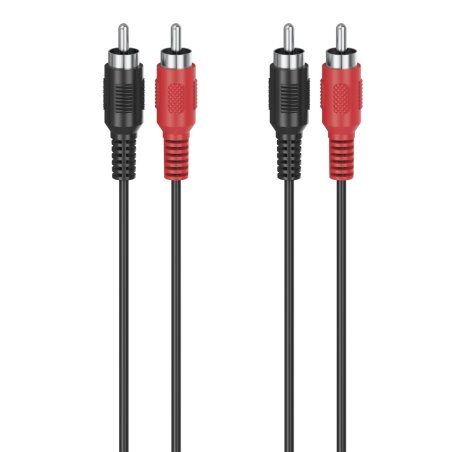 AUDIO CABLE 2 RCA - 2 RCA PLUGS 1.5M