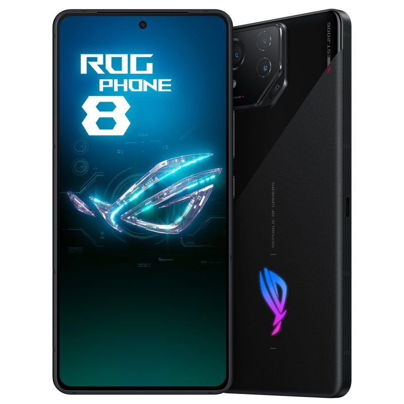 ASUS ROG Phone 8 AI2401-12G256G-BK-UK 17,2 cm (6.78") Double SIM Android 14 5G USB Type-C 12 Go 256 Go 5500 mAh Noir