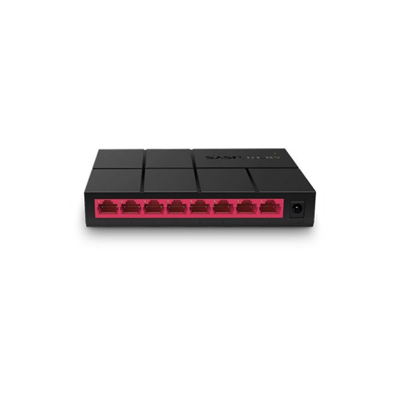Mercusys MS108G commutateur réseau Non-géré Gigabit Ethernet (10/100/1000) Noir