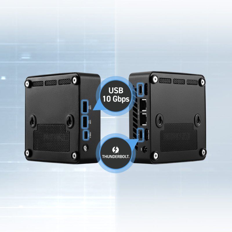 MSI Cubi NUC AI 1UMG Intel Core Ultra 7 155H, Barebone, NUC, SFF, Mini Computer, HTPC, (NO RAM, NO Storage, NO OS),