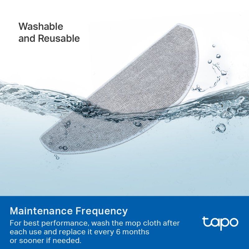 TAPO ROBOT VACUUM WASHABLE MOP CLOTH