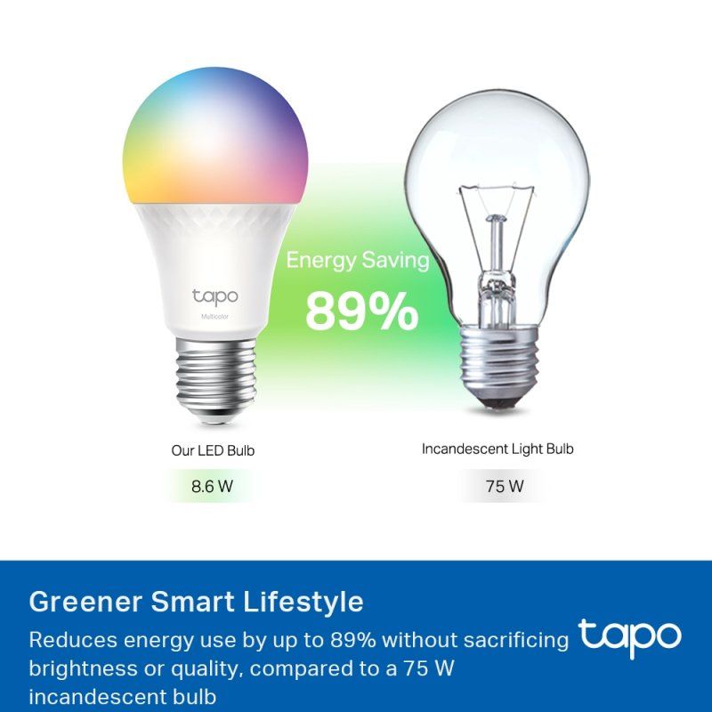 SMART WIFI LIGHT BULB MULTICOLOR E27