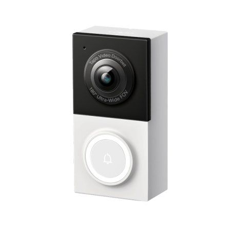 TP-Link Tapo Smart Wired Video Doorbell Black, White
