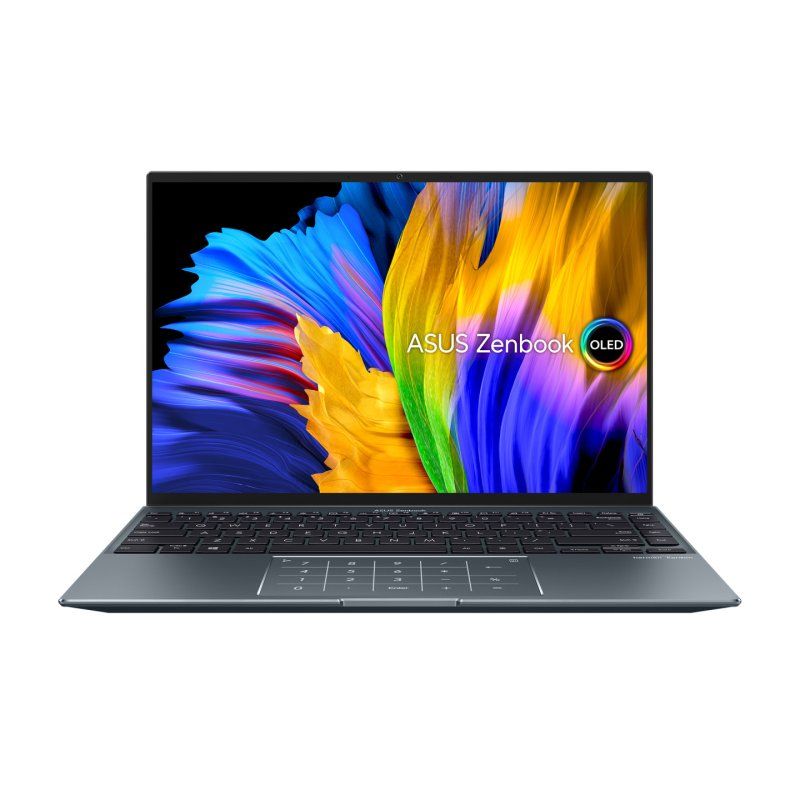 ASUS Zenbook 14X OLED 14" WQXGA 2880 x 1800 OLED, Intel Iris Plus Graphics, WLAN, Webcam, Windows 11 Home 64-bitIntel