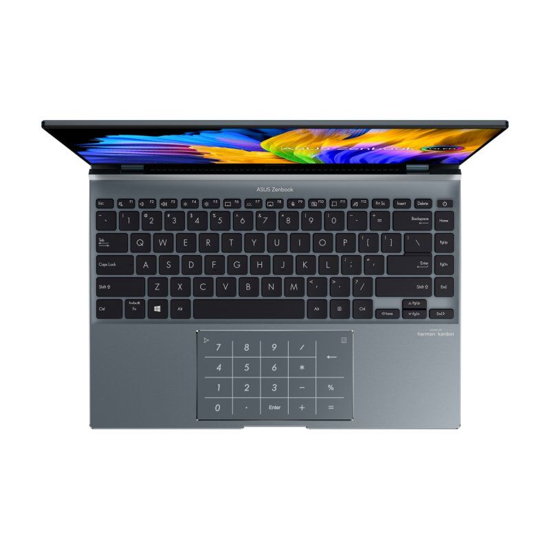 ASUS Zenbook 14X OLED 14" WQXGA 2880 x 1800 OLED, Intel Iris Plus Graphics, WLAN, Webcam, Windows 11 Home 64-bitIntel