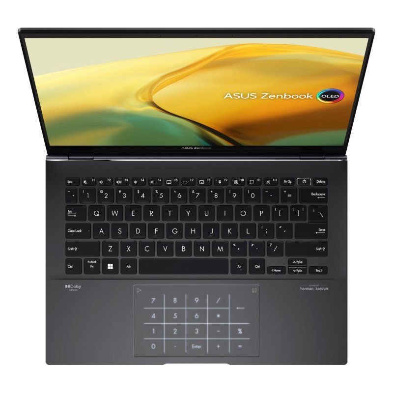 ASUS Zenbook 14 OLED UM3402YA-KN151W AMD Ryzen™ 7 5825U Laptop 35.6 cm (14") 2.8K 16 GB LPDDR4x-SDRAM 1 TB SSD Wi-Fi
