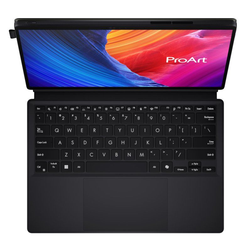 ASUS ProArt PZ13 HT5306QA-LX005W Copilot PC Qualcomm Snapdragon X1P-42-100 Hybride (2-en-1) 33,8 cm (13.3") Écran