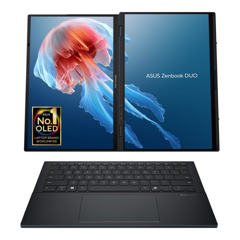 ASUS Zenbook Duo UX8406CA-PZ134W Intel Core Ultra 9 285H Hybride (2-en-1) 35,6 cm (14") Écran tactile 3K 32 Go