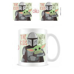 THE MANDALORIAN - The Kids With Me - Mug 315ml