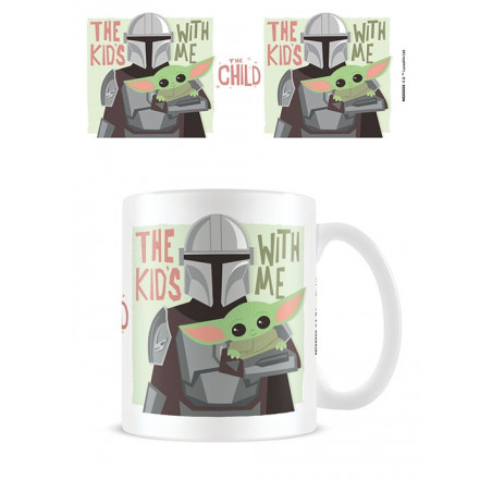 THE MANDALORIAN - The Kids With Me - Mug 315ml