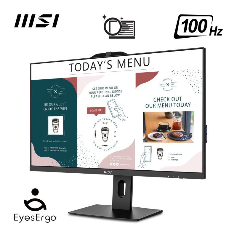 MSI Pro AP272P 14M i5 14400 BB Intel Core™ i5 i5-14400 68,6 cm (27") 1920 x 1080 pixels PC All-in-One 0 Go DDR5-SDRAM