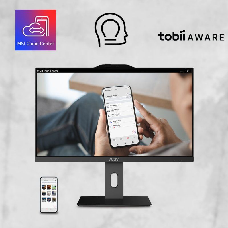 MSI Pro AP242P 14M Intel Core i5 14400 All in One PC, (16GB RAM, 512GB SSD, Windows 11PRO), 23.8 Inch IPS Screen/UHD