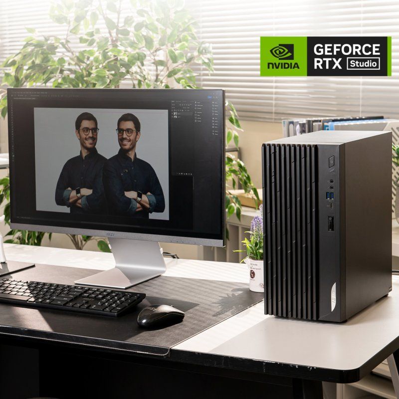 MSI Pro DP180 14A Intel Core 5 14400, Desktop PC, DP180 14A, SFF, Mini Computer, HTPC, (16GB RAM, 512GB Storage,