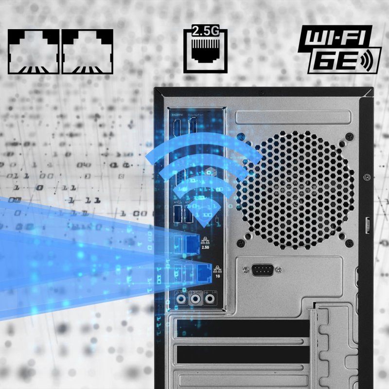 MSI Pro DP180 14A i5 14400 FS 16GB 512GB W11P Intel Core™ i5 i5-14400 16 Go DDR5-SDRAM 512 Go SSD Windows 11 Pro Mini