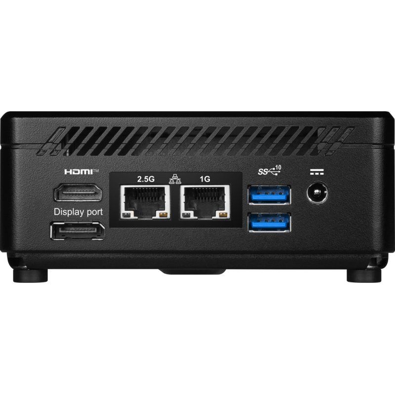 MSI Cubi 5 12M Intel Core i7 1255U Desktop PC, NUC, SFF, Mini Computer, HTPC, (16GB RAM, 512GB SSD, Windows 11 PRO),