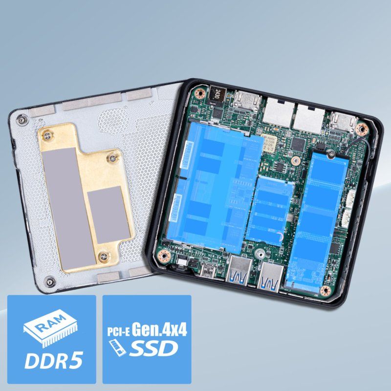 NUC AI 1UMG I7 155H 16GB 1TB W11P