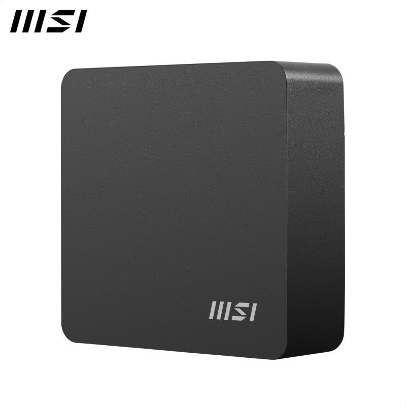 MSI Cubi NUC AI 1UMG i7 155H FS 16GB 1TB W11P Intel Core Ultra 7 16 Go DDR5-SDRAM 1 To SSD Windows 11 Pro Mini PC Noir