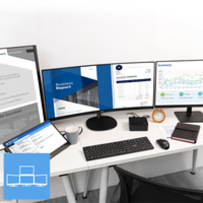 MSI Cubi NUC 1M Intel Core 5 120U Desktop PC, NUC, SFF, Mini Computer, HTPC, (16GB RAM, 512GB Storage, Windows 11 PRO),