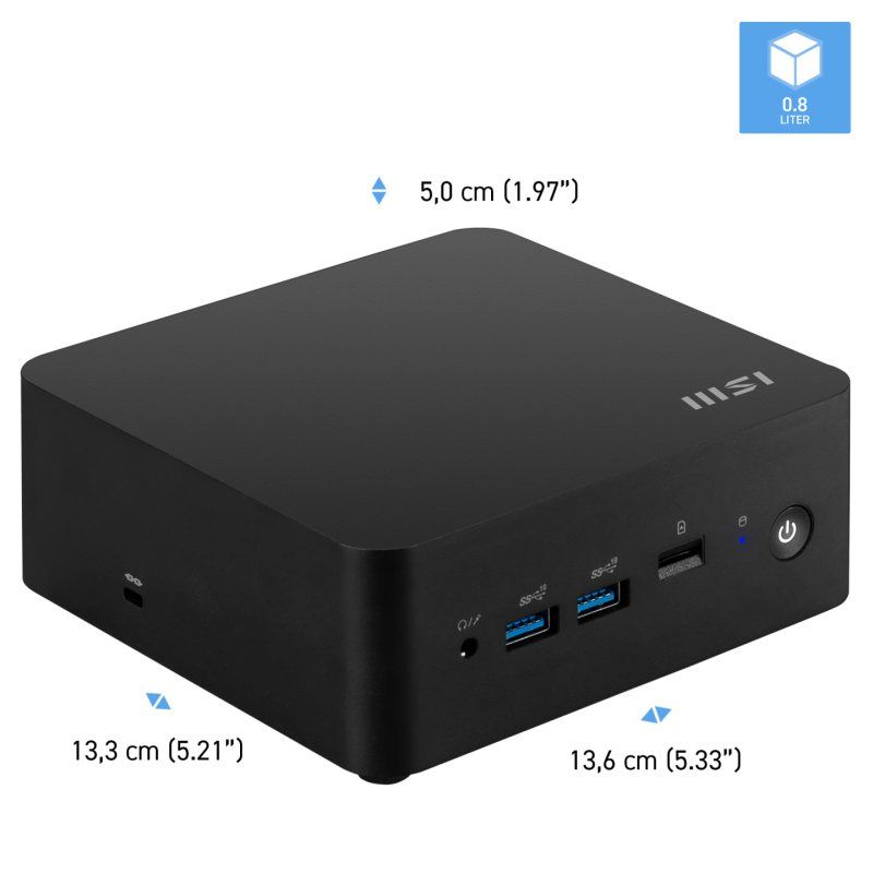 CUBI NUC 1M I5 120U 16GB 512GB W11P